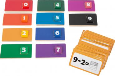 Lernspiel Holzpuzzle Mathematik
